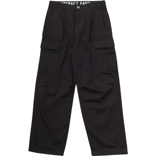 Straight Trousers , male, Sizes: W32, W33, W34 - alpha industries - Modalova