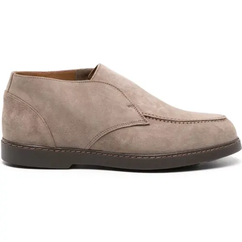 Chukka Moccasin Loafers , Herren, Größe: 42 1/2 EU - Doucal's - Modalova