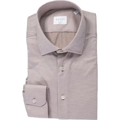French Collar Casual Shirt , male, Sizes: M - Xacus - Modalova