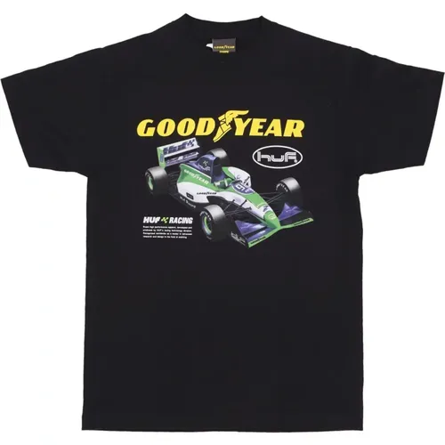 Goodyear Schwarzes Herren T-Shirt - HUF - Modalova