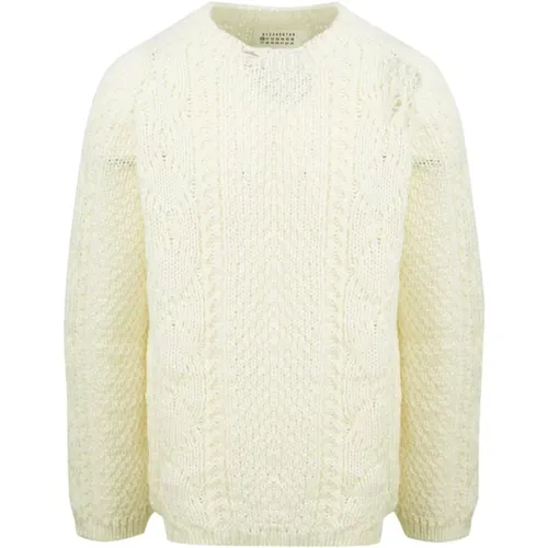 Wool Sweater for Men , male, Sizes: XL - Maison Margiela - Modalova