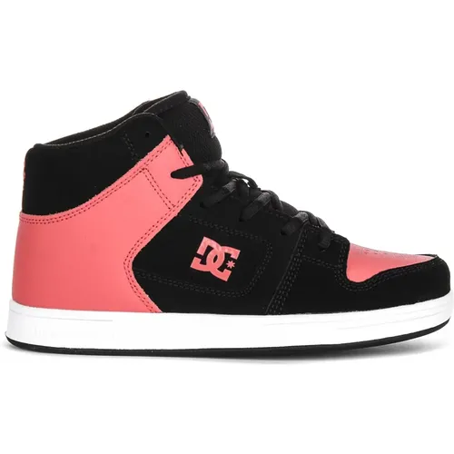 Black High Top Skate Trainer , male, Sizes: 5 UK, 3 UK, 4 UK, 1 UK, 2 UK, 2 1/2 UK - DC Shoes - Modalova