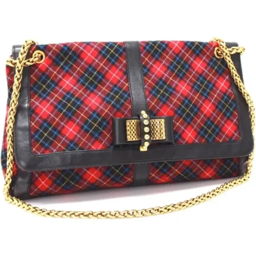 Pre-owned Fabric shoulder-bags , female, Sizes: ONE SIZE - Christian Louboutin Pre-owned - Modalova