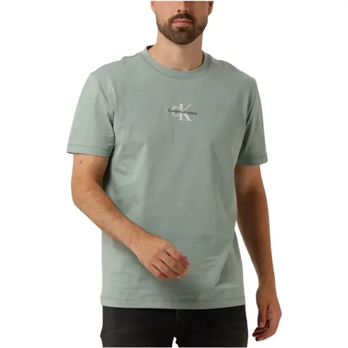 Herren Polo T-Shirts Monologo Tee - Calvin Klein - Modalova