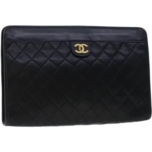 Pre-owned Fabric clutches , female, Sizes: ONE SIZE - Chanel Vintage - Modalova