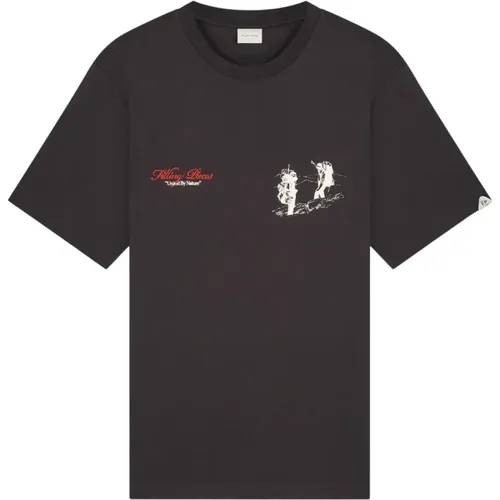 T-shirt United by Nature Pavement , male, Sizes: 2XL, L, XL, XS - Filling Pieces - Modalova
