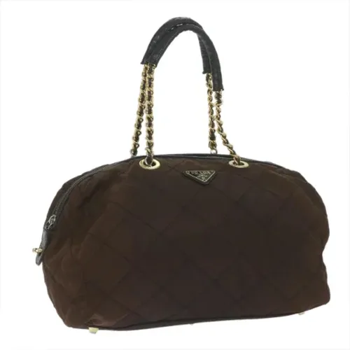 Pre-owned Fabric travel-bags , female, Sizes: ONE SIZE - Prada Vintage - Modalova