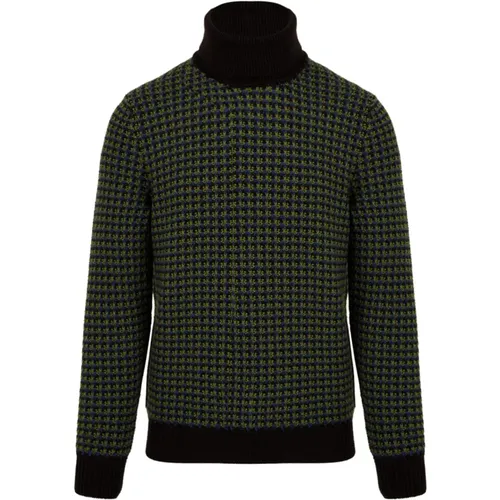 Grüner Herren Pullover Modell D5M104Pc - Drumohr - Modalova