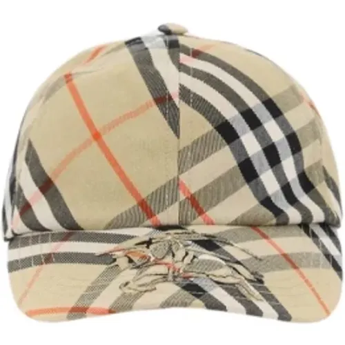 Ered baseball cap in cotton blend , unisex, Sizes: S, M - Burberry - Modalova