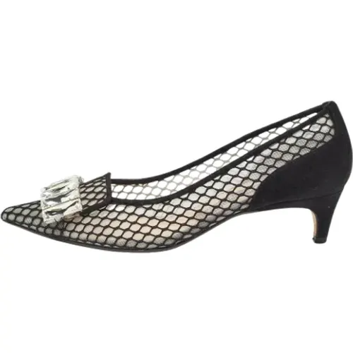 Pre-owned Mesh heels , female, Sizes: 4 UK - Sergio Rossi Pre-owned - Modalova