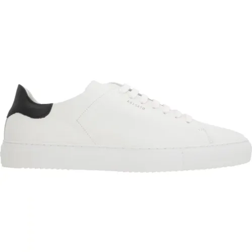 Low-Top Leather Sneakers with Black Heel , male, Sizes: 10 UK - Axel Arigato - Modalova