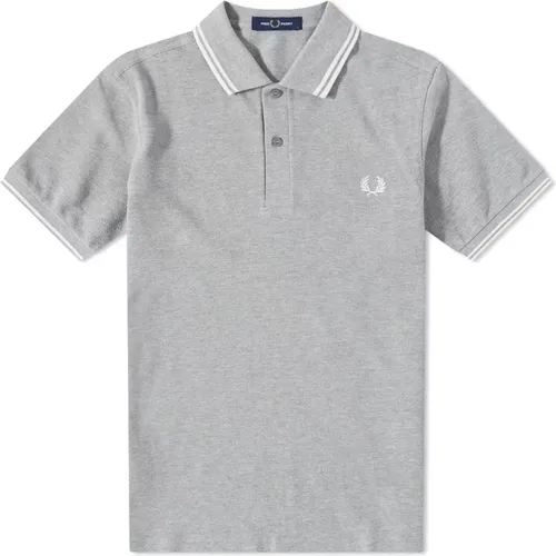 Modernes Twin Tipped Polo , Herren, Größe: 3XL - Fred Perry - Modalova