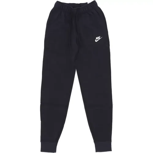 Damen Fleece Trainingshose Schwarz/Weiß , Damen, Größe: S - Nike - Modalova