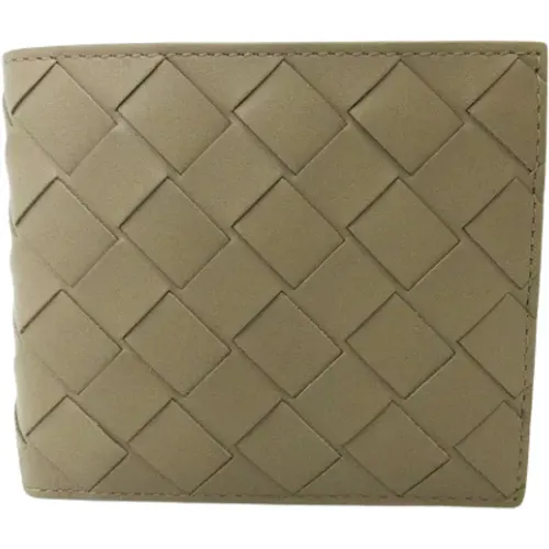 Pre-owned Leather wallets , female, Sizes: ONE SIZE - Bottega Veneta Vintage - Modalova