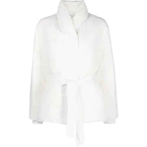Down Wrap Puffer Coat , female, Sizes: M, S - Calvin Klein - Modalova