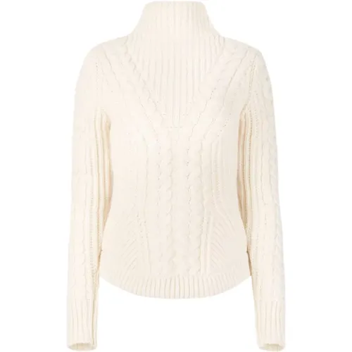 Twisted Wool Turtleneck Sweater in , female, Sizes: M, S, L, 2XL, XL - Nina Ricci - Modalova