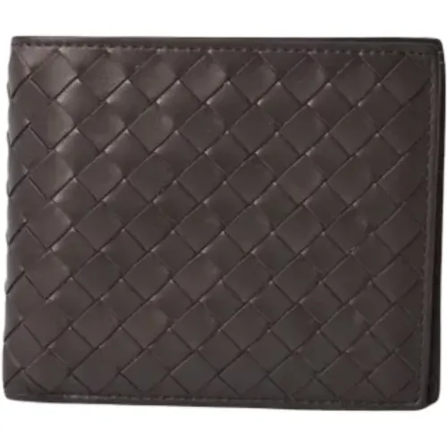 Pre-owned Leather wallets , male, Sizes: ONE SIZE - Bottega Veneta Vintage - Modalova