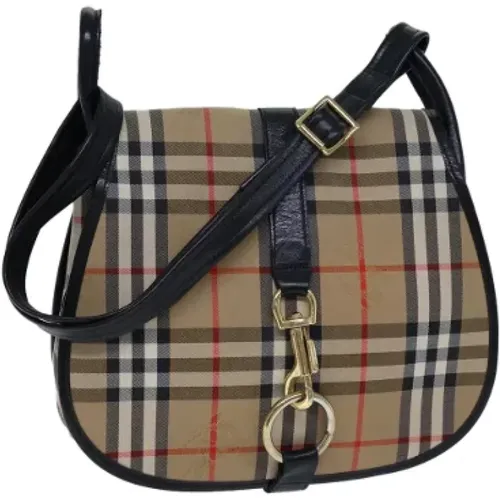 Pre-owned Canvas schultertasche - Burberry Vintage - Modalova