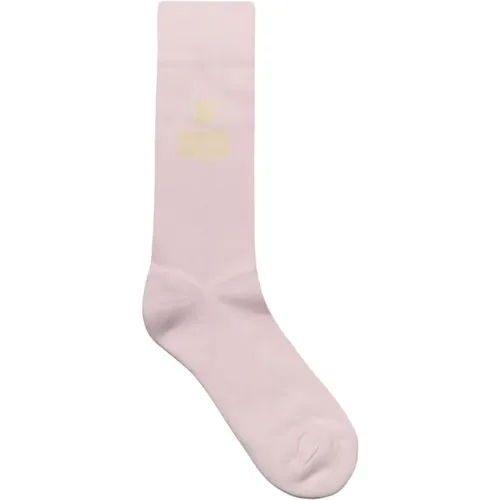 Two Tone Cotton Socks , female, Sizes: ONE SIZE - Isabel marant - Modalova