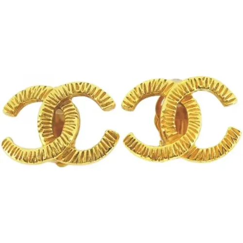 Pre-owned Metal chanel-jewelry , female, Sizes: ONE SIZE - Chanel Vintage - Modalova