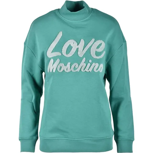 Sweatshirt for Women , female, Sizes: L, M, 2XS, S, XS - Love Moschino - Modalova