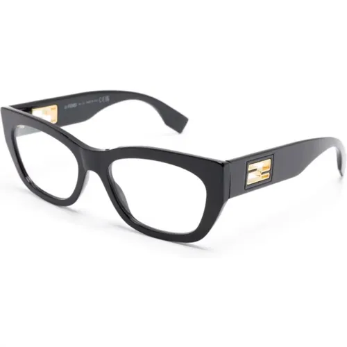 Schwarze Optische Brille Fendi - Fendi - Modalova