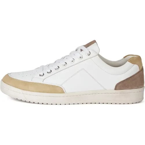 Wildleder Leder Niedrige Sneakers - Boggi Milano - Modalova