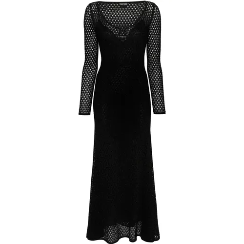 Crochet Maxi Dress Elegant , female, Sizes: S - Tom Ford - Modalova