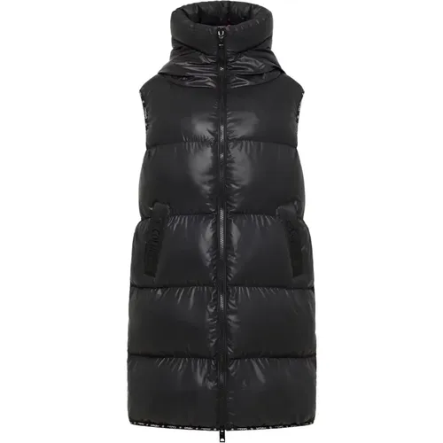 Quilted Long Vest Decima , female, Sizes: S, 2XL, XL, M, L - carlo colucci - Modalova