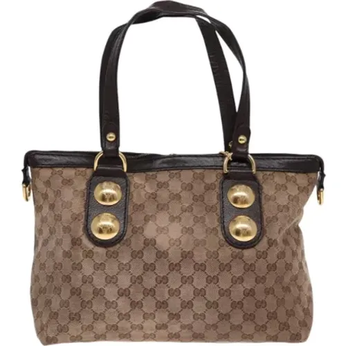 Pre-owned Canvas totes , female, Sizes: ONE SIZE - Gucci Vintage - Modalova