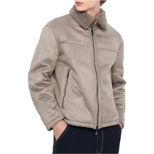 Kurze Winterjacke , Herren, Größe: S - Armani Exchange - Modalova