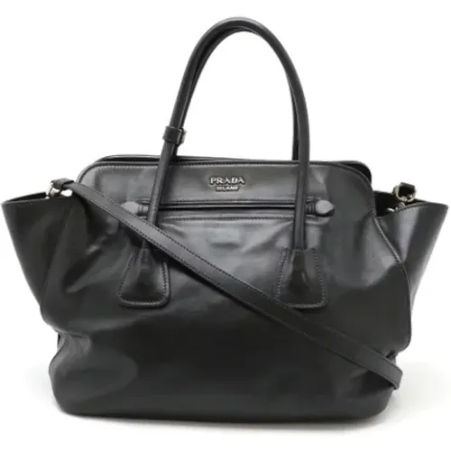 Pre-owned Leather prada-bags , female, Sizes: ONE SIZE - Prada Vintage - Modalova