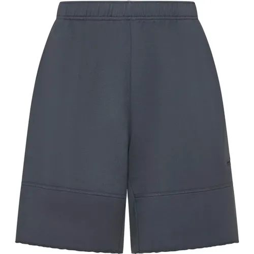 Grey Shorts for Women , male, Sizes: S, M - MM6 Maison Margiela - Modalova