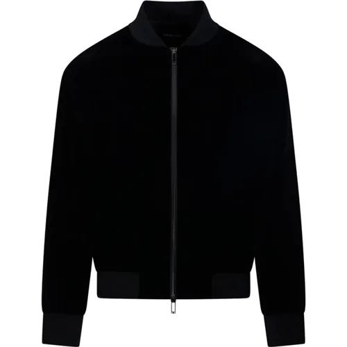 Nero Blouson Jacke Emporio Armani - Emporio Armani - Modalova