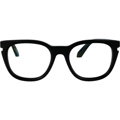 Stylish Optical Style 51 Glasses , unisex, Sizes: 52 MM - Off White - Modalova