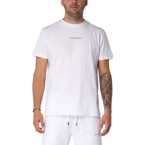 Regenbogen College T-Shirt , Herren, Größe: 2XL - My Brand - Modalova