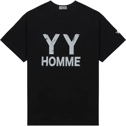 T-Shirts , Herren, Größe: L - Yohji Yamamoto - Modalova