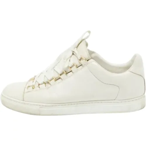 Pre-owned Leather sneakers , male, Sizes: 6 UK - Balenciaga Vintage - Modalova