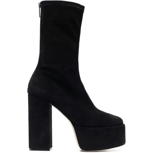 Upgrade Your Shoe Collection with Heeled Boots , female, Sizes: 8 UK - Paris Texas - Modalova