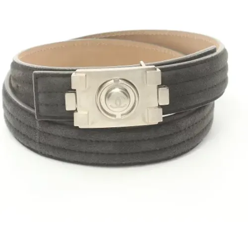 Pre-owned Suede belts , female, Sizes: ONE SIZE - Chanel Vintage - Modalova