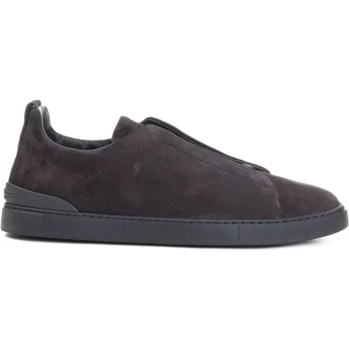 Low Top Triple Stitch Sneakers , male, Sizes: 11 UK, 7 UK - Ermenegildo Zegna - Modalova