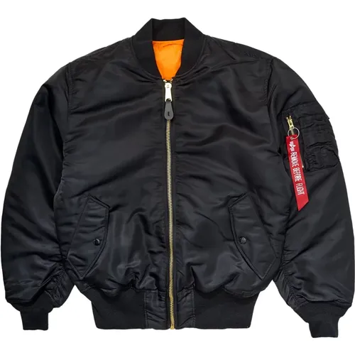 Bomber Jackets , Herren, Größe: S - alpha industries - Modalova