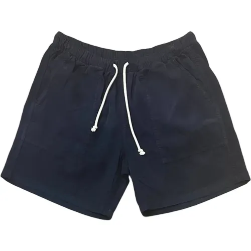 Formigal Beach Shorts in Dark Navy Baby Cord , male, Sizes: L - La Paz - Modalova