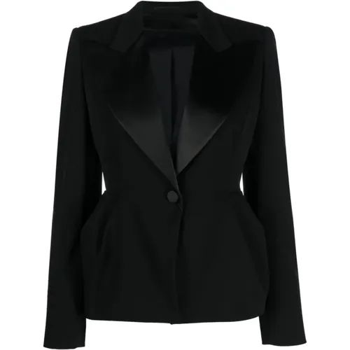 Proteo Peplum Blazer Jacket , female, Sizes: 3XS, S, 2XS, XS - Max Mara - Modalova