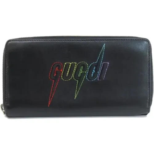 Pre-owned Leather wallets , female, Sizes: ONE SIZE - Gucci Vintage - Modalova