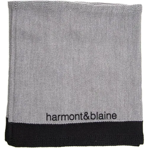 Doppelseitiger Schal, Einfarbiger Streifen - Harmont & Blaine - Modalova