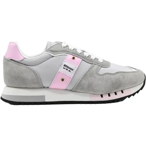 Rose Grau Pink Sneakers , Damen, Größe: 37 EU - Blauer - Modalova