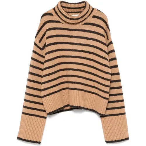 Striped Cashmere Knitwear Sweater , female, Sizes: S, M, XS - Lisa Yang - Modalova