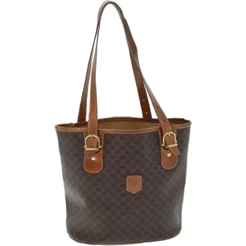 Pre-owned Leather totes , female, Sizes: ONE SIZE - Celine Vintage - Modalova