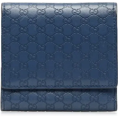 Pre-owned Leather wallets , female, Sizes: ONE SIZE - Gucci Vintage - Modalova